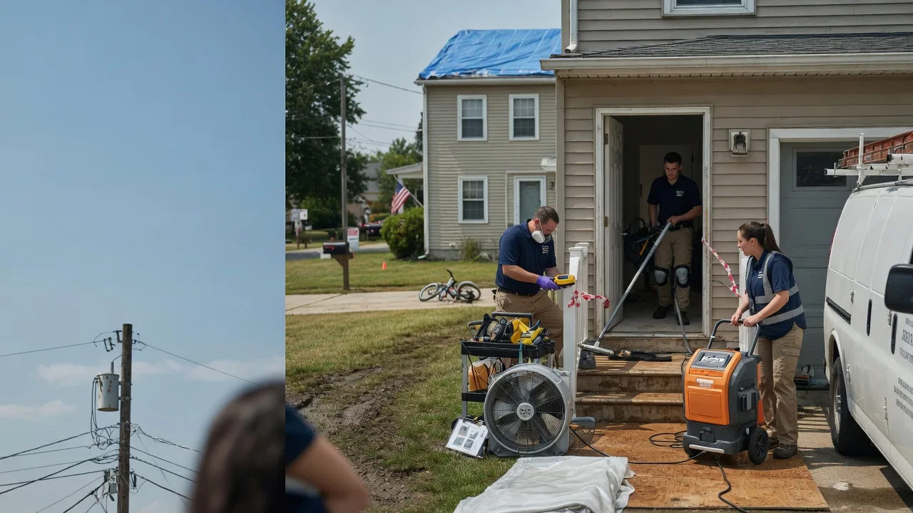 Water Damage Repair in Exeter, RI near me